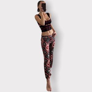 FRS FOR RESTLESS SLEEPERS silk printed pajamas pants S